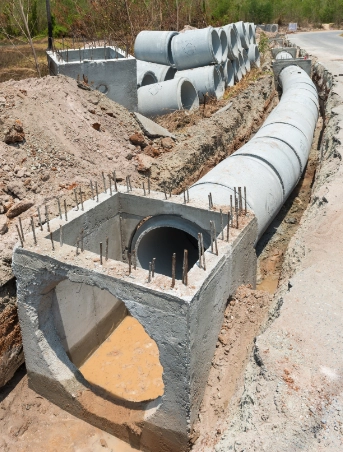 RCC concrete pipes for sewerage and wastewater systems