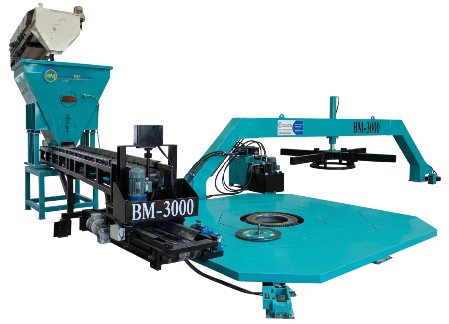 BM 3000 Vertical Concrete Pipe Making Machine