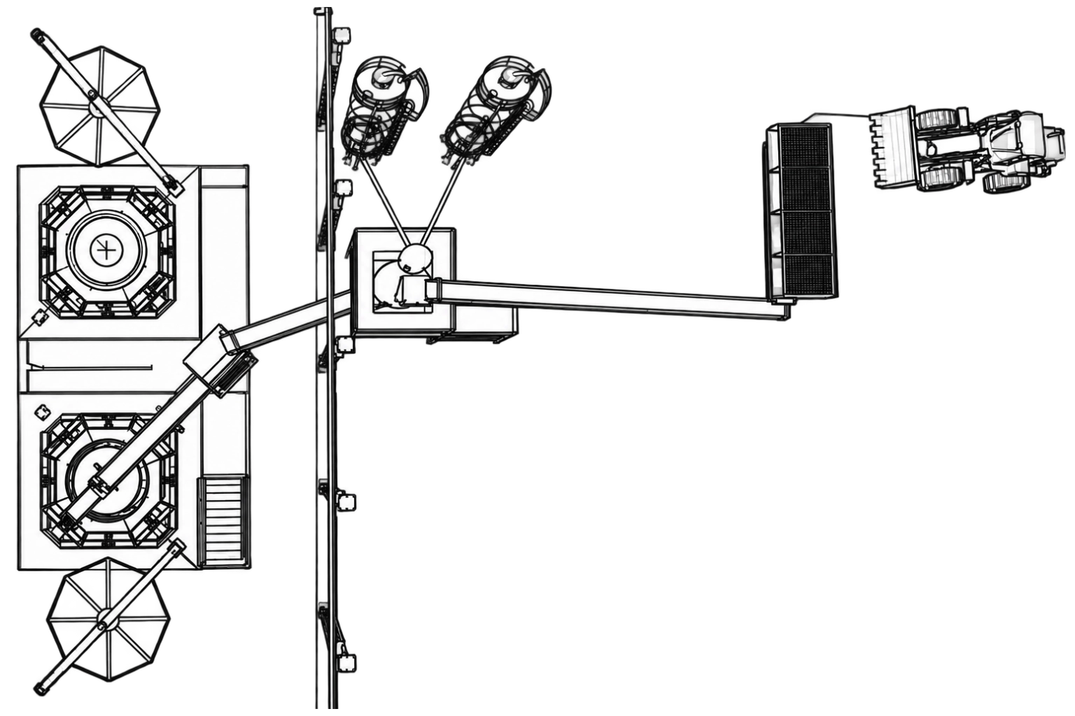BM 2000 Vertical Concrete Pipe Plant Layout